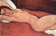 Amedeo Modigliani Liegender Akt mit hinter dem Kopf verschrankten Armen Spain oil painting artist